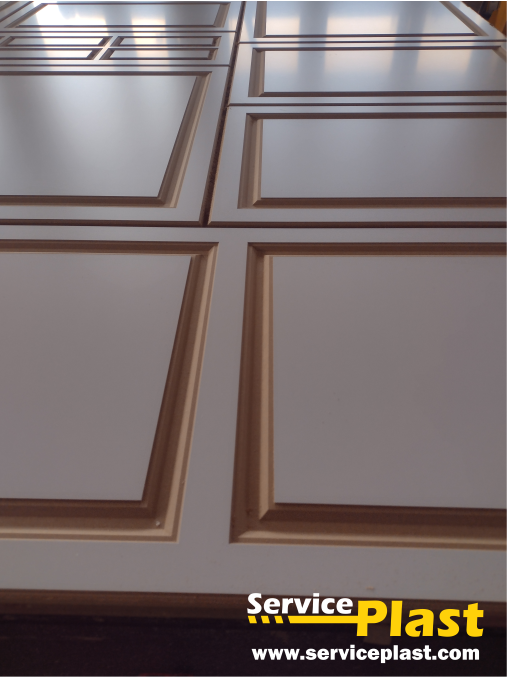 MDF routing - kitchend cabinet doors - Service Plast 