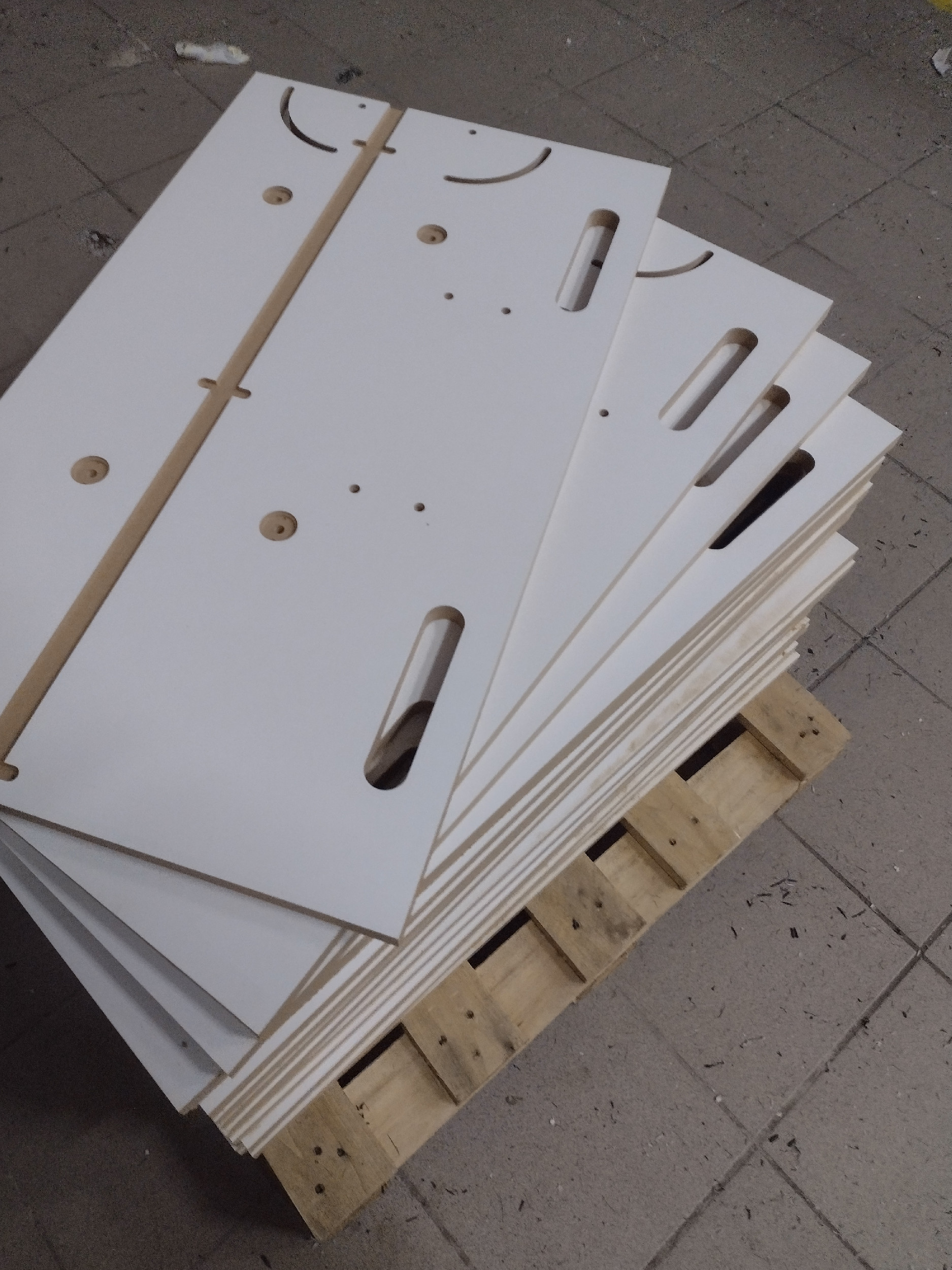 Milling MDF - Machine table top  - www.serviceplast.pl 